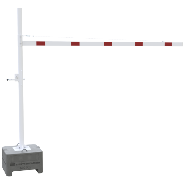 Mobile height limiter | cross tube length: 4000 mm | triangular lock